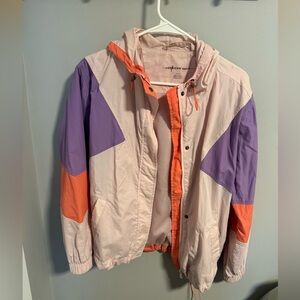 American Eagle Outfitters Pink, Purple, and Orange Jacket